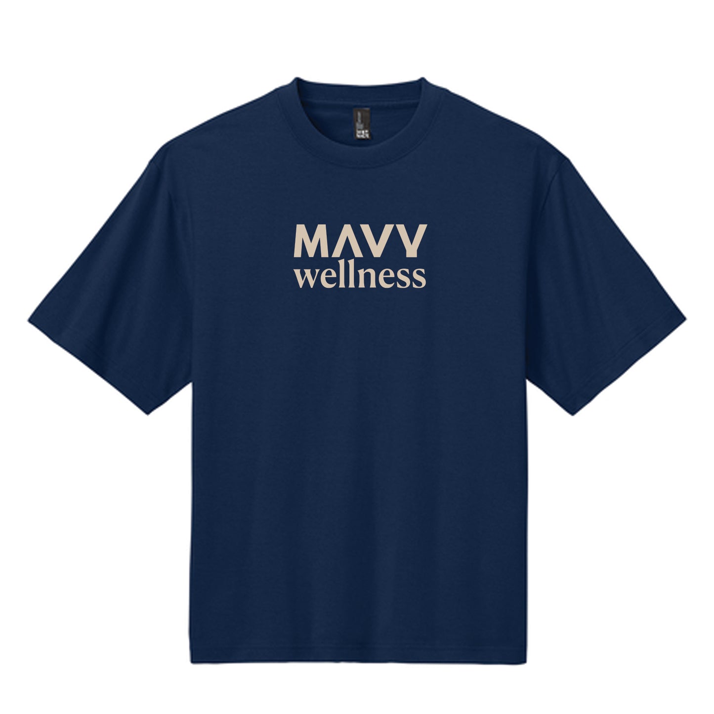 Mavy Wellness Short Sleeve T-shirt Navy